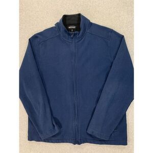 Bonobos Slim Fit Cotton Blend Full‎ Zip Jacket (Men's XL) Blue